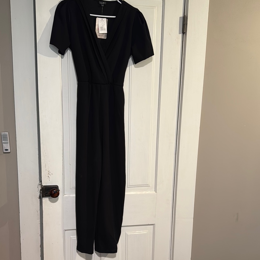 Elegant Black Women's Romper